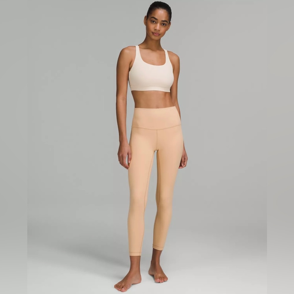 - lululemon Align™ High-Rise Pant 25" w/ Pockets in Butter Yellow sz 4